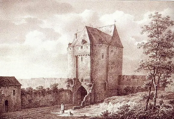 Seconde enceinte et porte de Namur